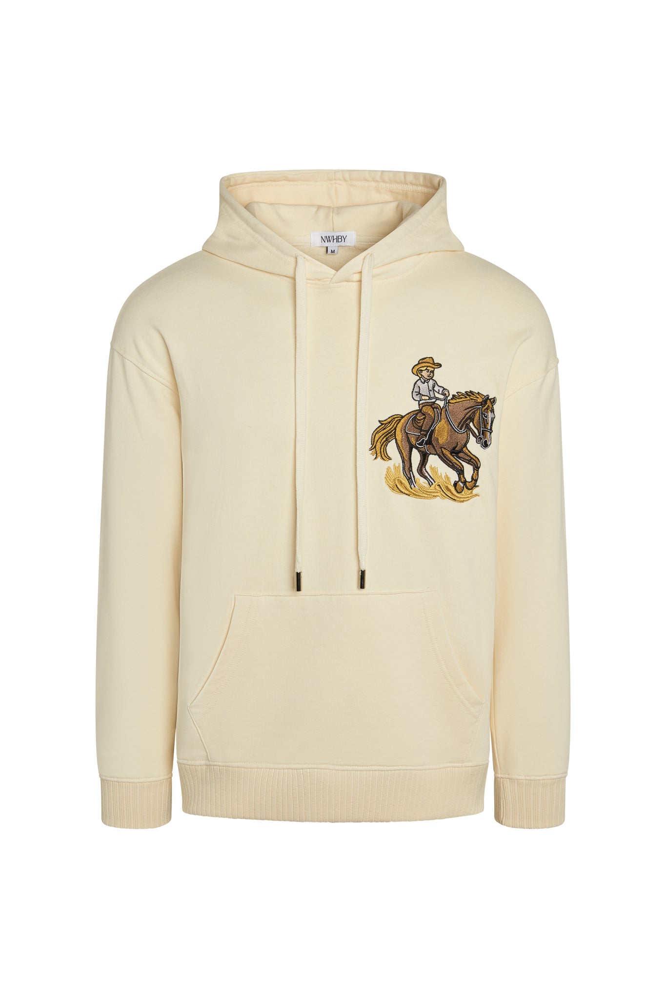 Horse Embroidery Hoodie