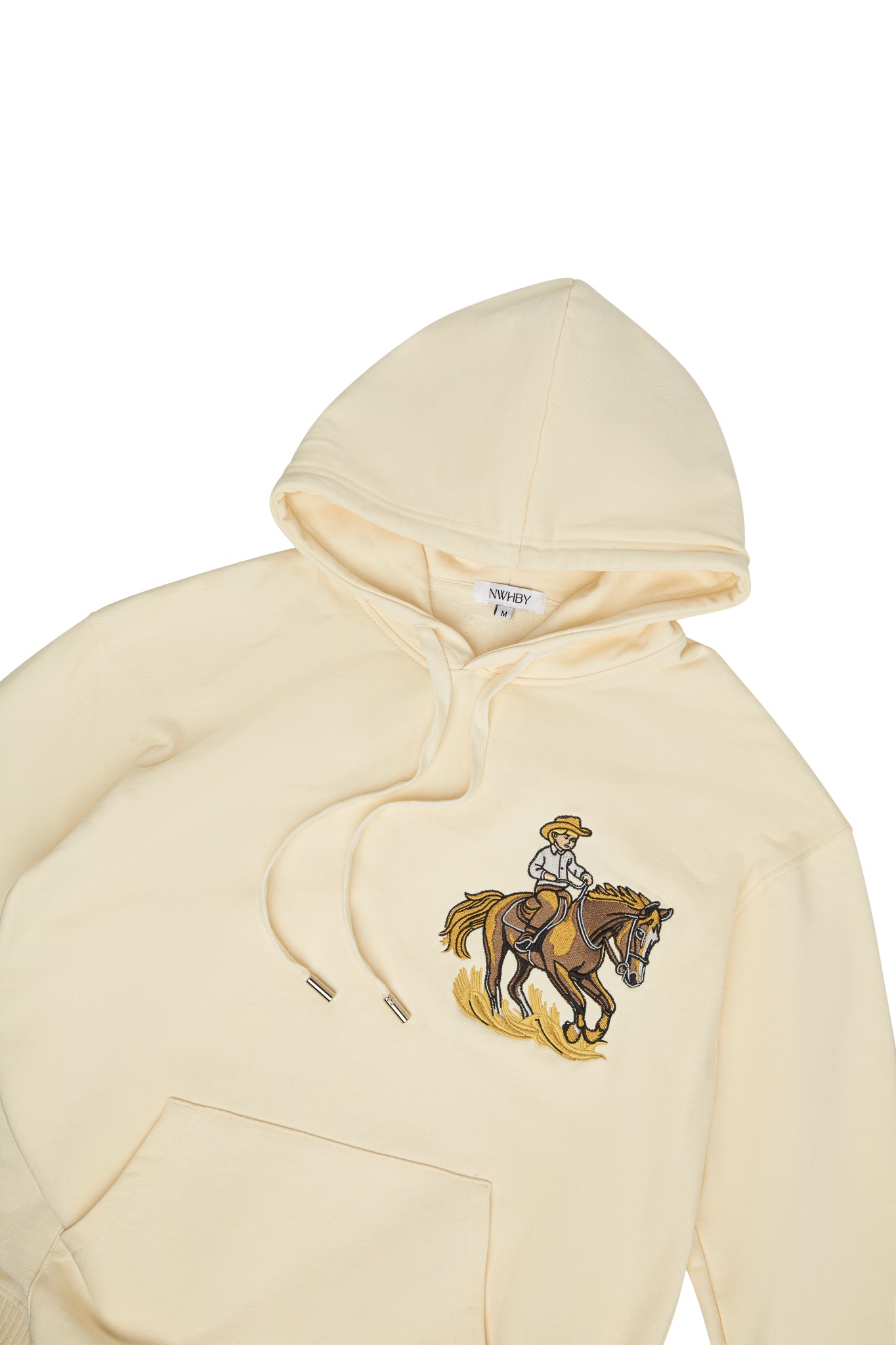 Horse Embroidery Hoodie